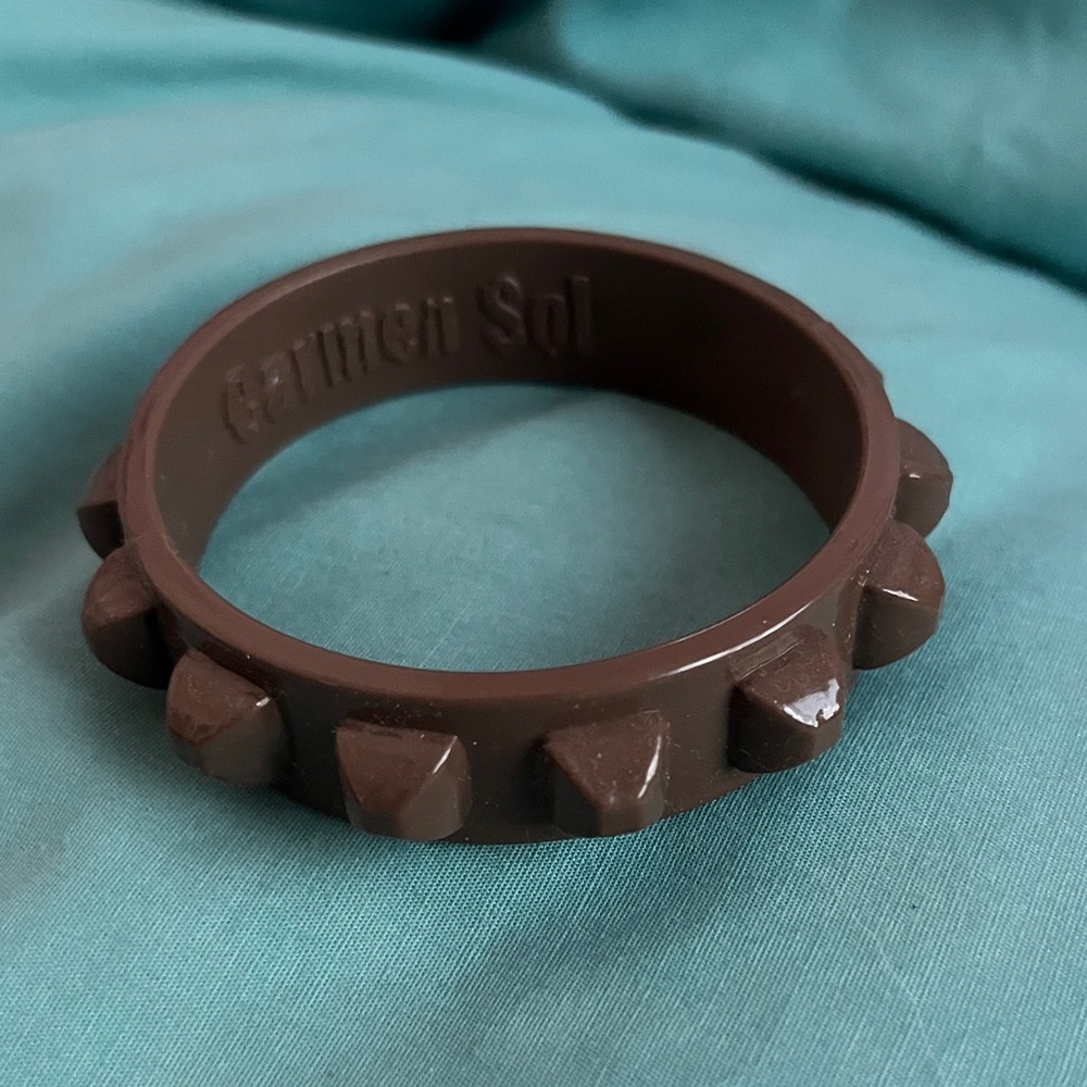 Carmen Sol Borchia Brown Bracelet